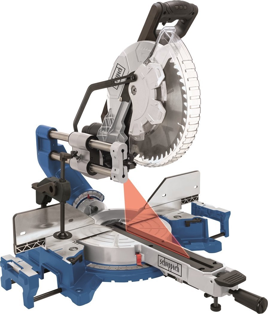 Scheppach Piła ukośna z powłoką i laserem Scheppach HM 305 SL