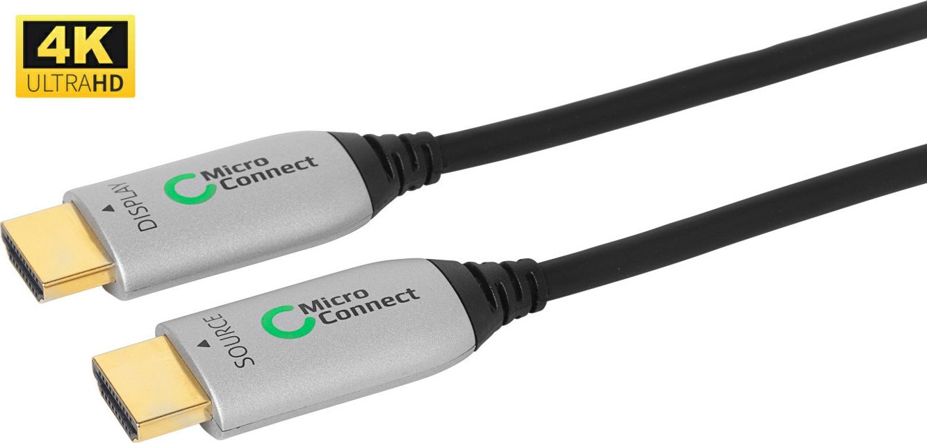 Kabel MicroConnect HDMI - HDMI 50m czarny (HDM191950V2.0OP)