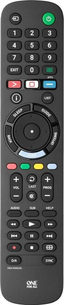 Pilot RTV One For All Pilot uniwersalny One For All URC4912 do telewizorów Sony