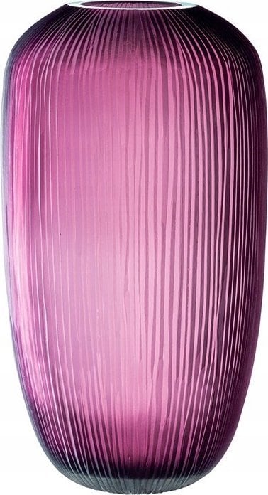 Leonardo Wazon szklany 50 cm jagodowy BELLAGIO - Leonardo