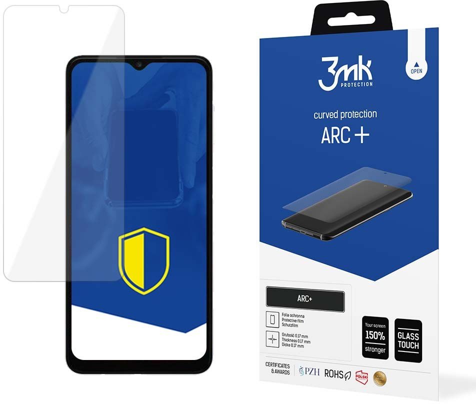 Folia ochronna 3mk Arc+ do Samsung Galaxy A04s, przezroczysta