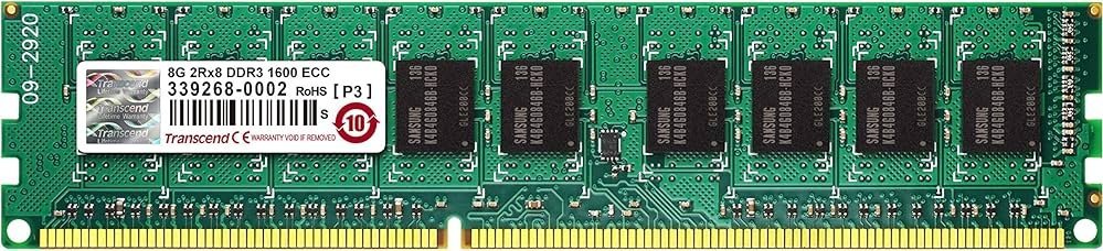 Pamięć Transcend DDR3, 8 GB, 1600MHz, CL11 (TS1GLK72V6H)