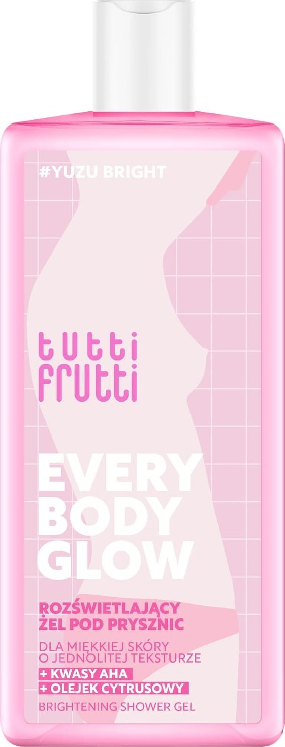 TUTTI FRUTTI Everybody Glow Rozświetlający żel pod prysznic 400 ml
