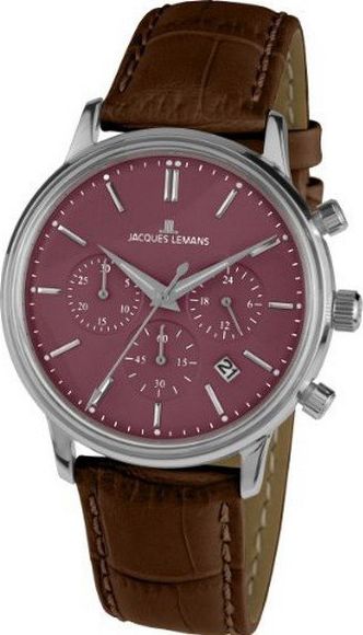 Zegarek Jacques Lemans Zegarek Męski Jacques Lemans 1-209E (39 mm)