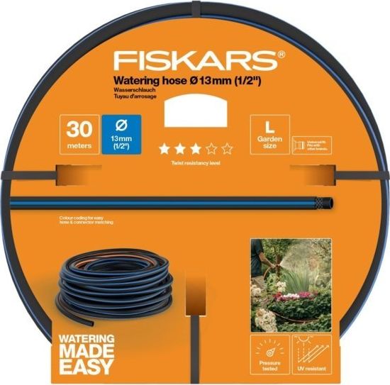 Fiskars wąż ogrodowy Q3, 13mm x 1/2'' 30 m (1027103)