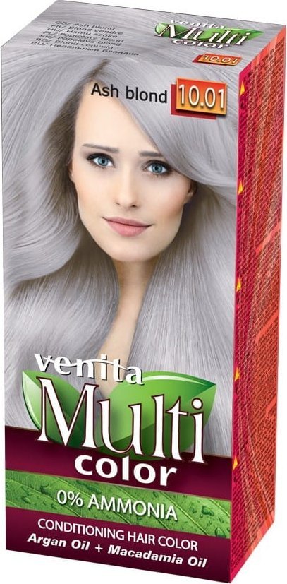 VENITA_MultiColor pielęgnacyjna farba do włosów 10.01 Popielaty Blond 100ml
