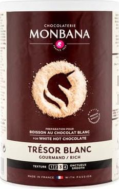 MONBANA Czekolada Monbana Tresor White Chocolate, 500 g