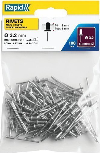 Rapid Nity Rapid standardowe ?3,2 x 8 mm - opakowanie 100 szt.