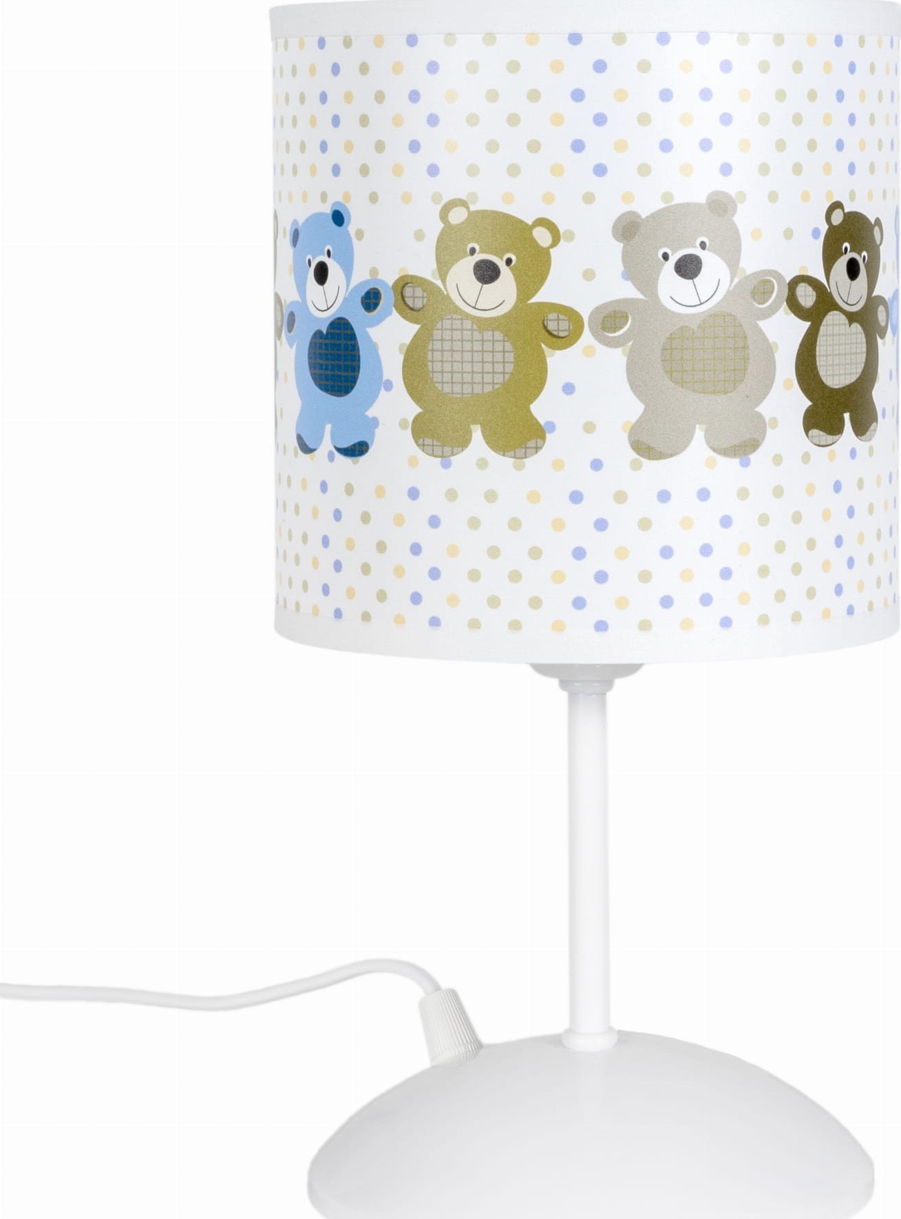 Solar Lampka misie z abażurkiem