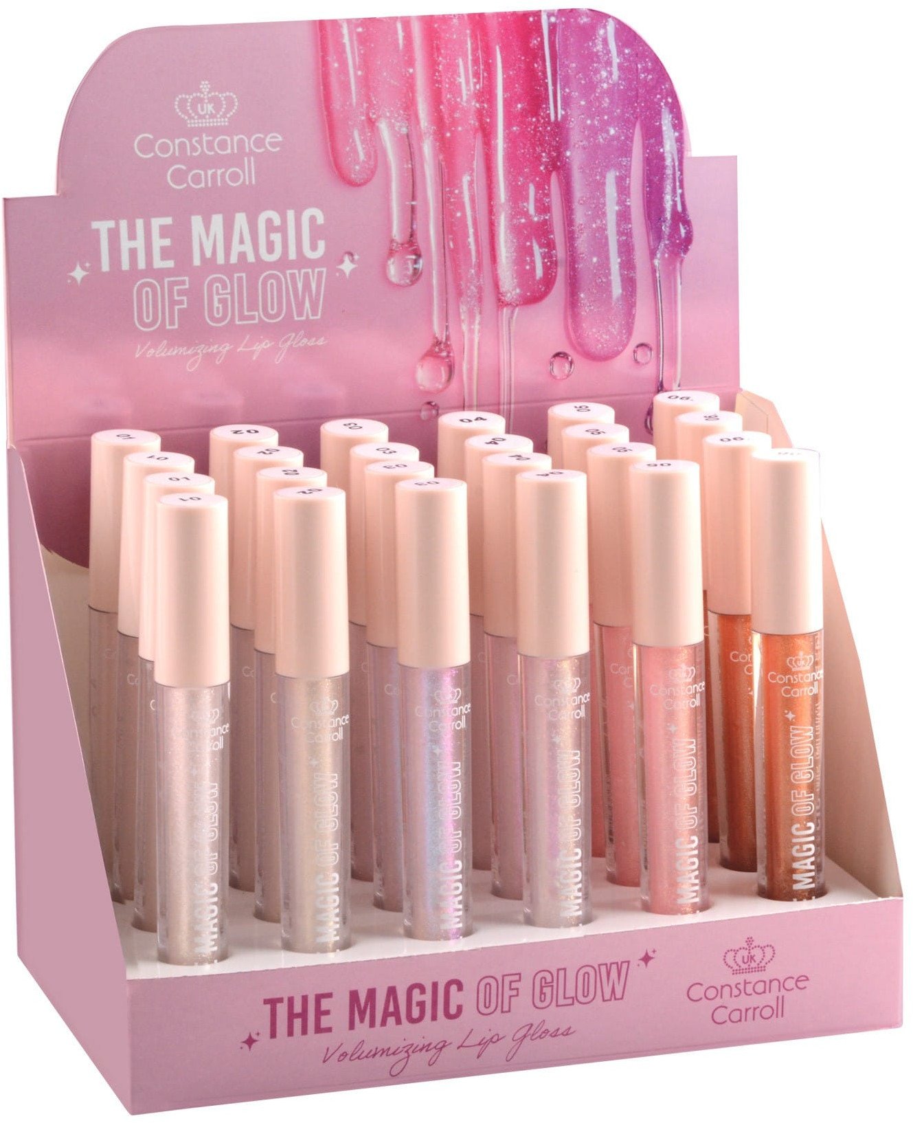 CC Zestaw Lip Gloss Magic of Glow 6kolx3szt+6test.
