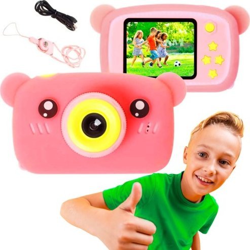 Kamera cyfrowa ExtraLink EXTRALINK KIDS CAMERA H25 PINK