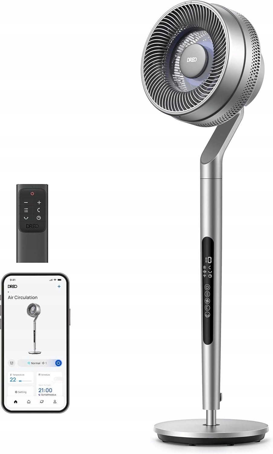 Dreo DR-HPF005S Wentylator Kolumnowy 36W oscylacja 85/120