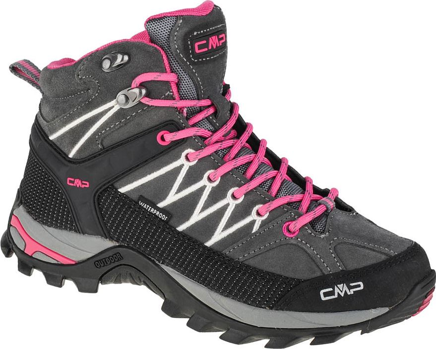Buty trekkingowe damskie CMP Rigel Mid Wmn Trekking Shoes Wp Grey/Fuxi r. 40