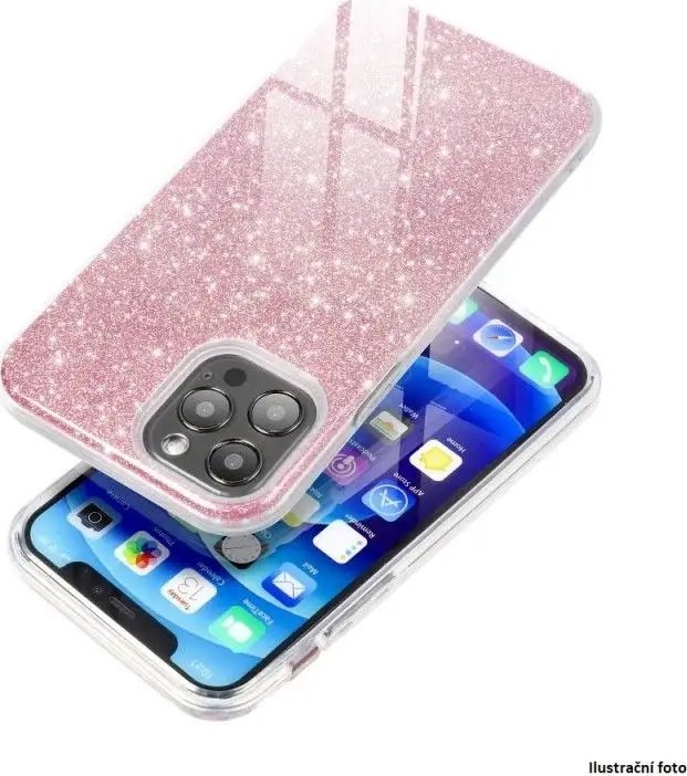 ForCell Futerał SHINING do SAMSUNG A55 5G transparentny różowy