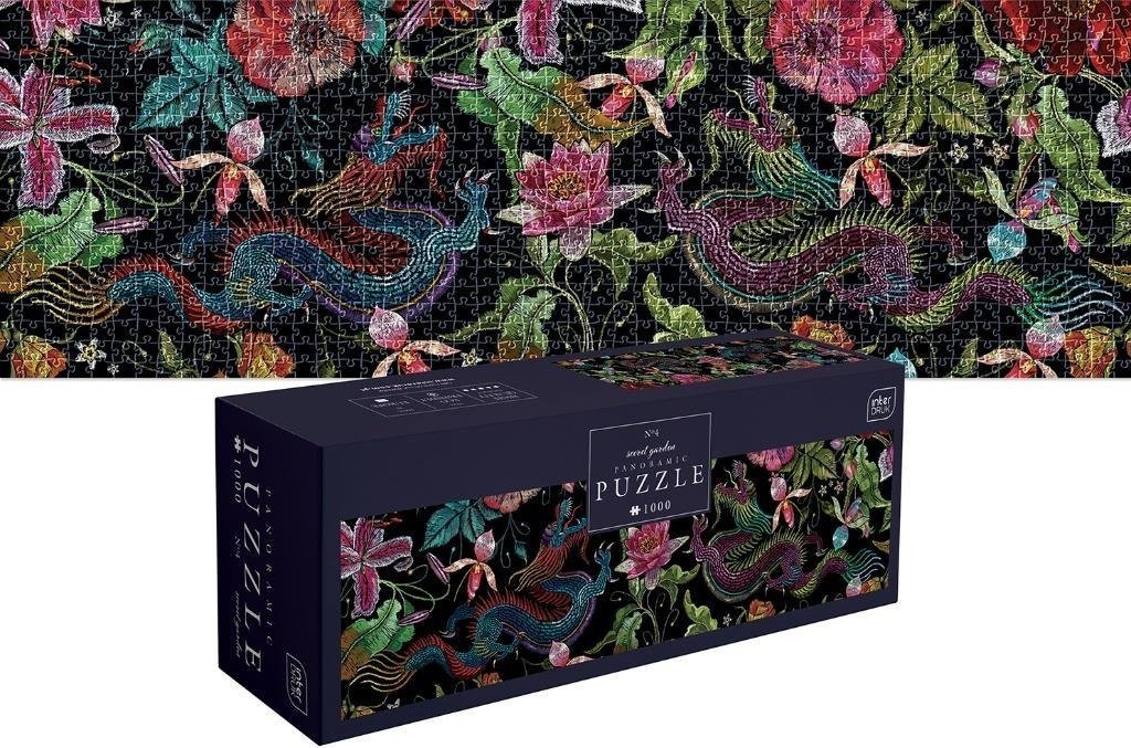 Puzzle panoramiczne 1000 Secret Garden 4