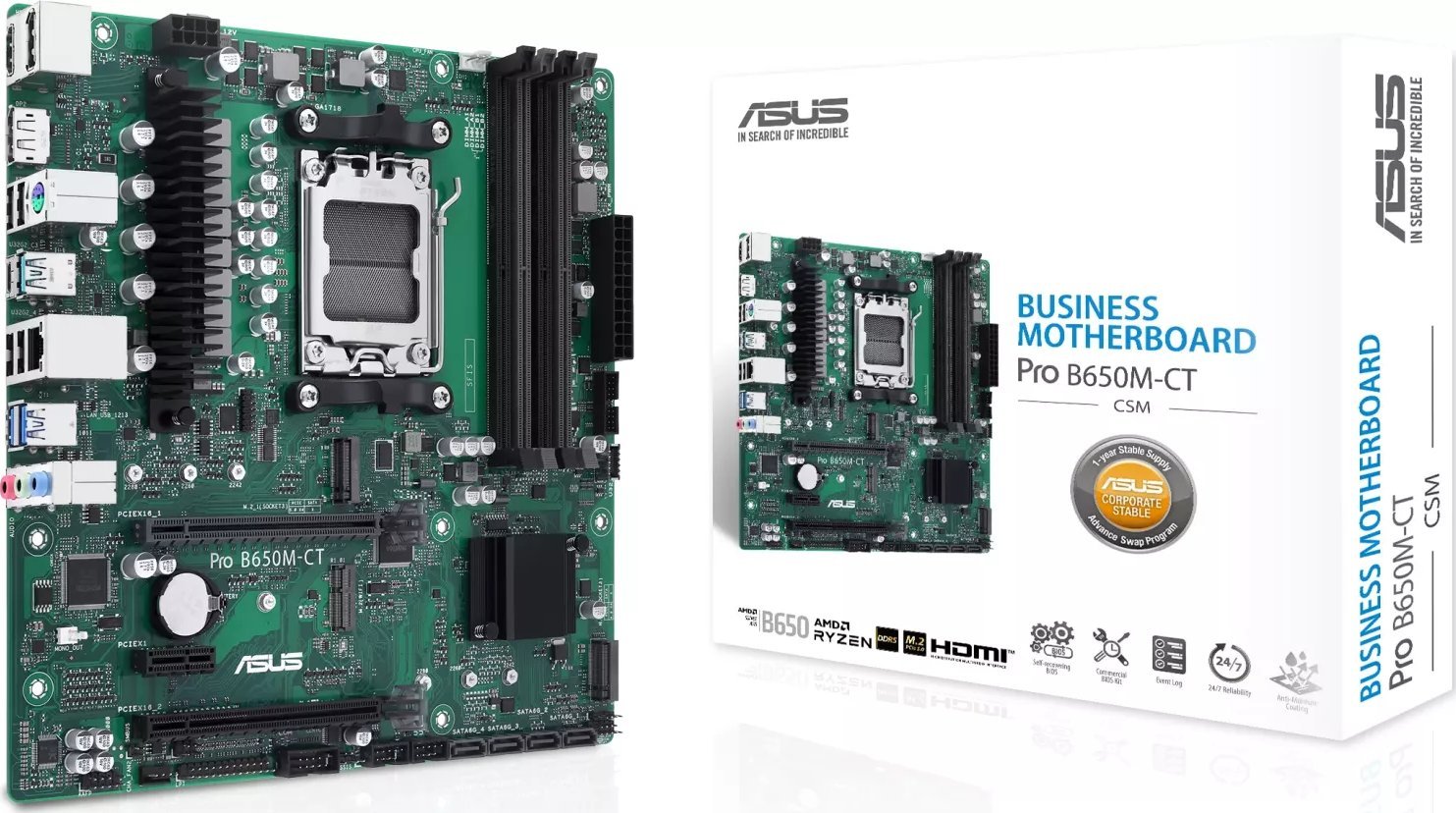 Płyta główna Asus PRO B650M-CT-CSM