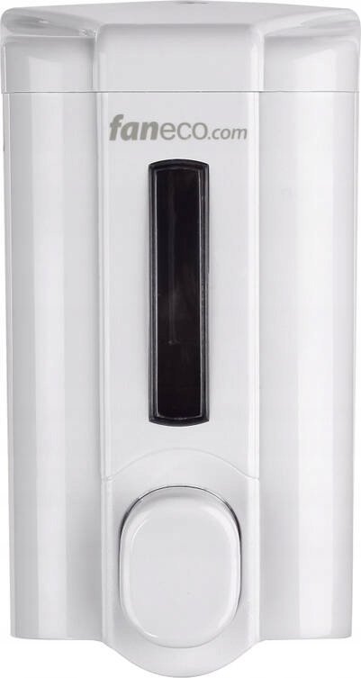 Dozownik do mydła FANECO Dozownik mydła w płynie naścienny Faneco 0,5l biały