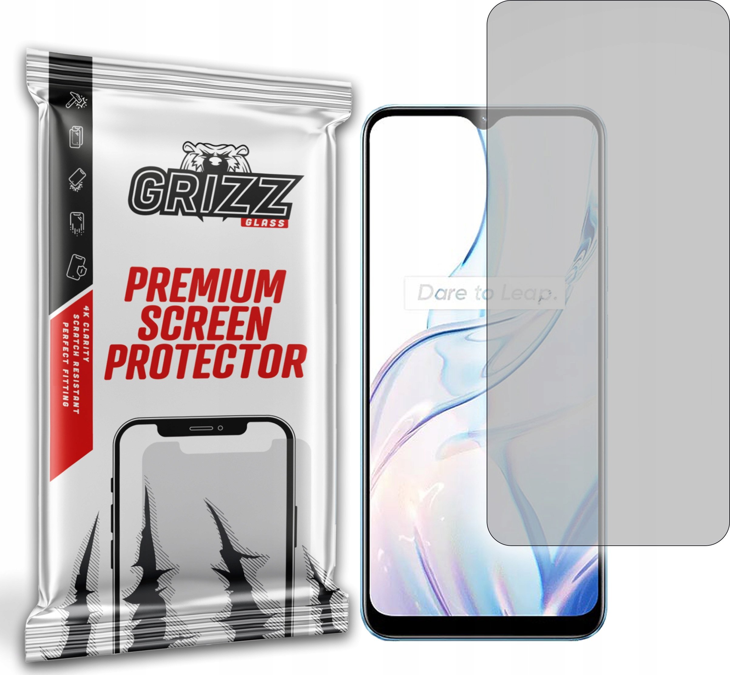 GrizzGlass Folia matowa Grizz Realme C30s
