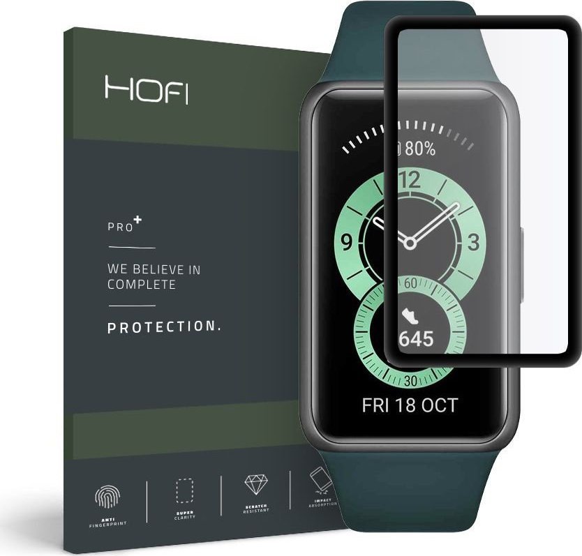 Hofi Szkło Hybrydowe Hofi Hybrid Glass do Huawei Band 6 Black