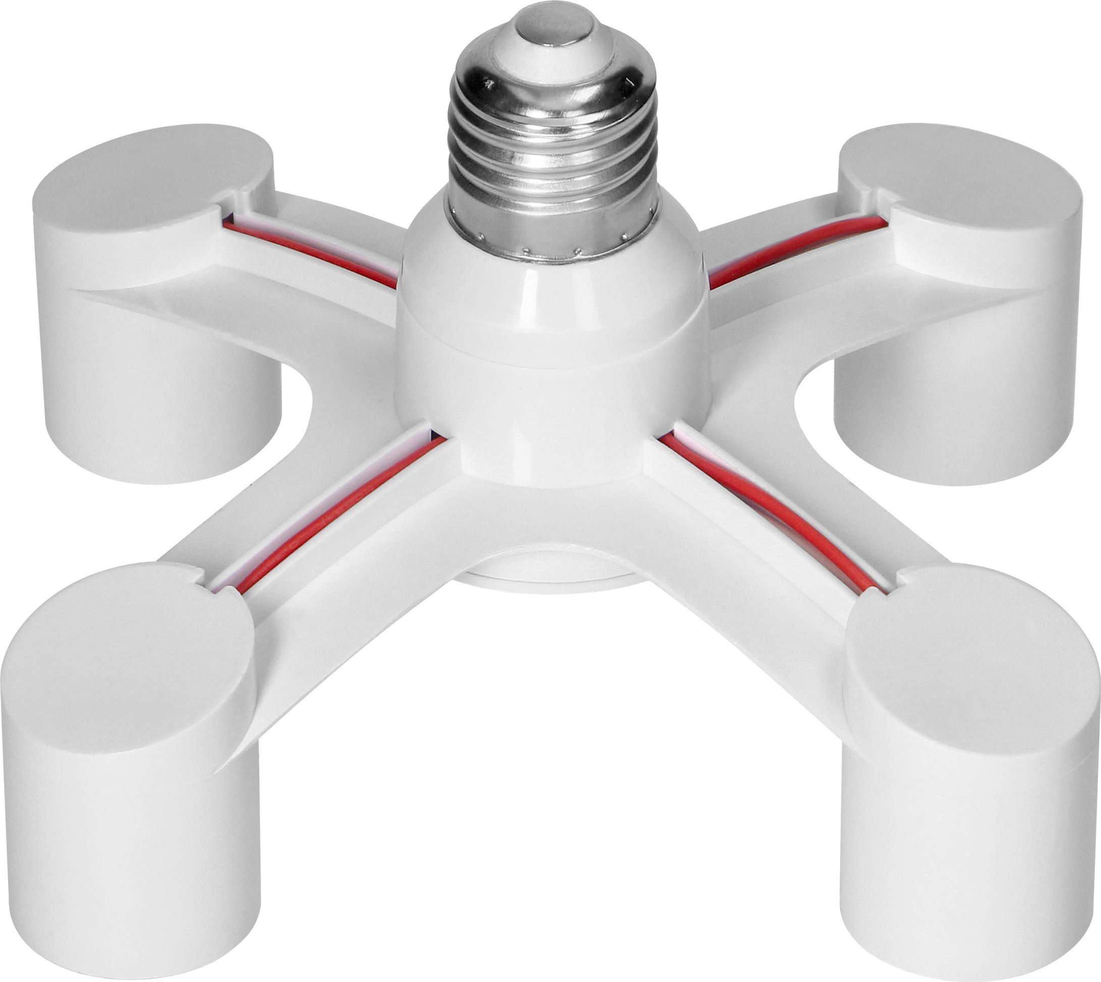 Orno Przejściówka do źródła światła E27/4xE27