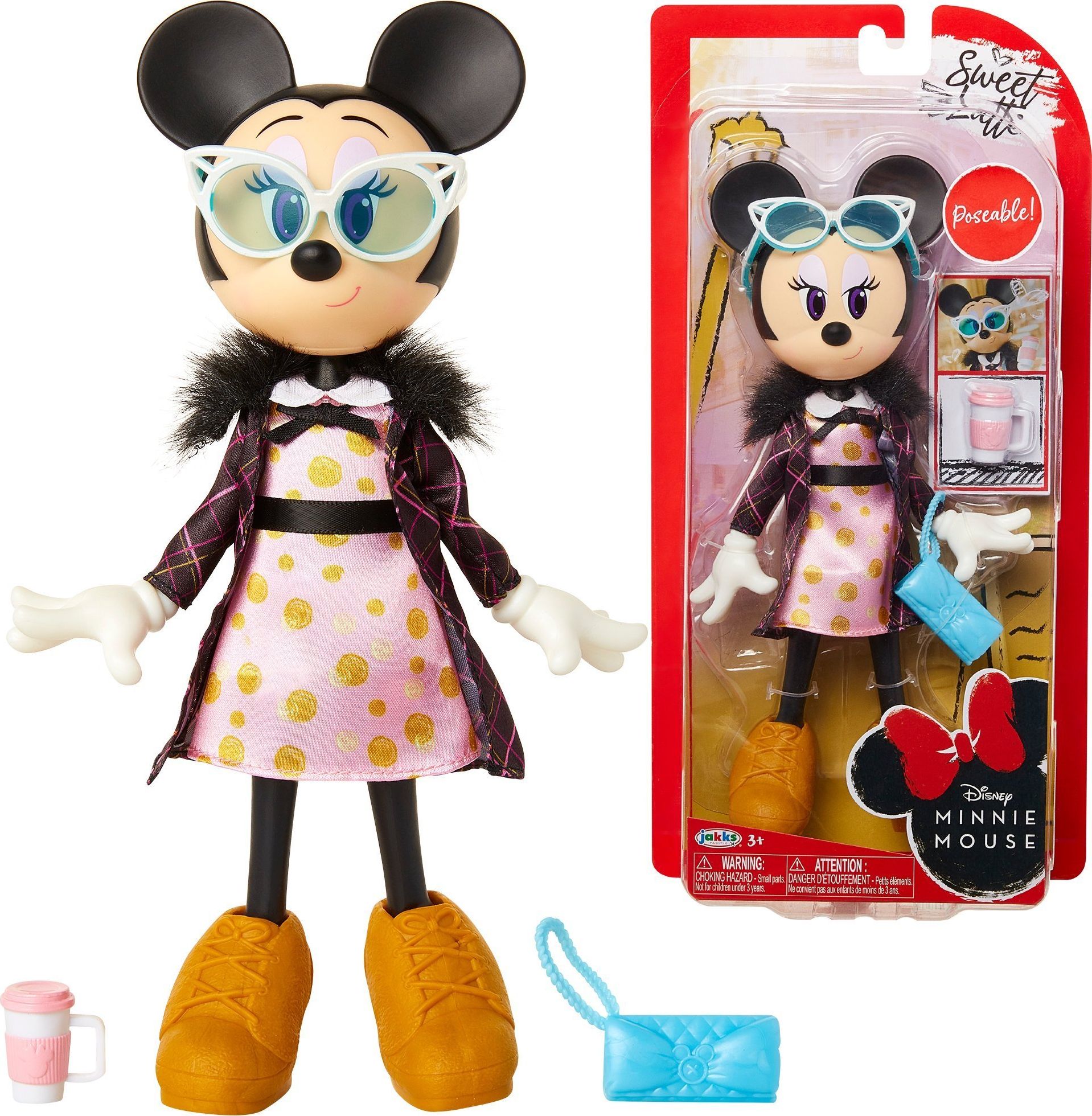 Figurka Jakks Pacific Disney Myszka Minnie Sweet Latte (20257)