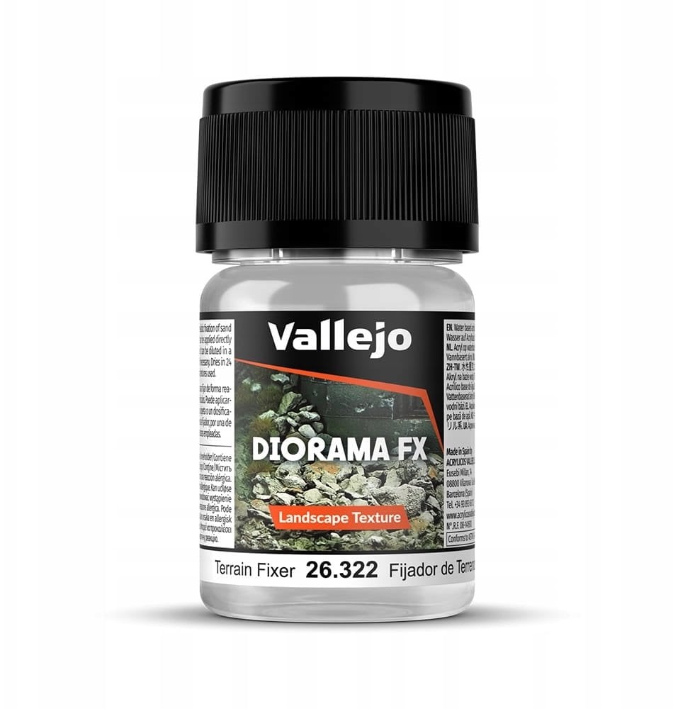 Vallejo: 26.322 - Diorama FX - Landscape Textures - Terrain Fixer (35 ml)