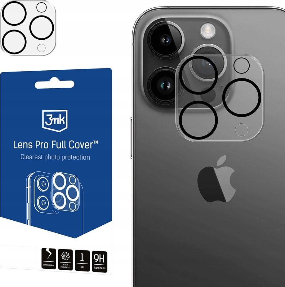 3MK Lens Pro Full Cover do Apple iPhone 11 Pro / 11 Pro Max