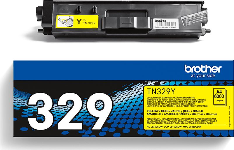 Toner Brother TN-329 Yellow Oryginał (TN329Y)