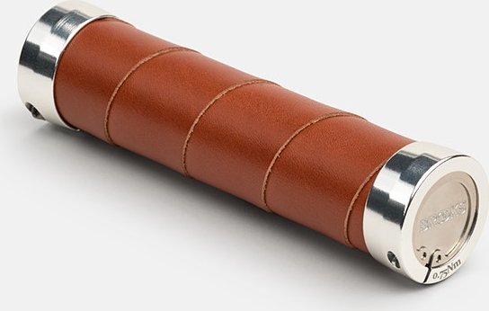 Brooks Chwyty BROOKS SLENDER LEATHER GRIPS, Honey, Rozmiar 130/130 (NEW)