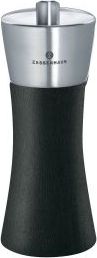 Młynek do przypraw Zassenhaus Młynek Zassenhaus Augsburg do soli, śred. 5,5x14 cm, czarny