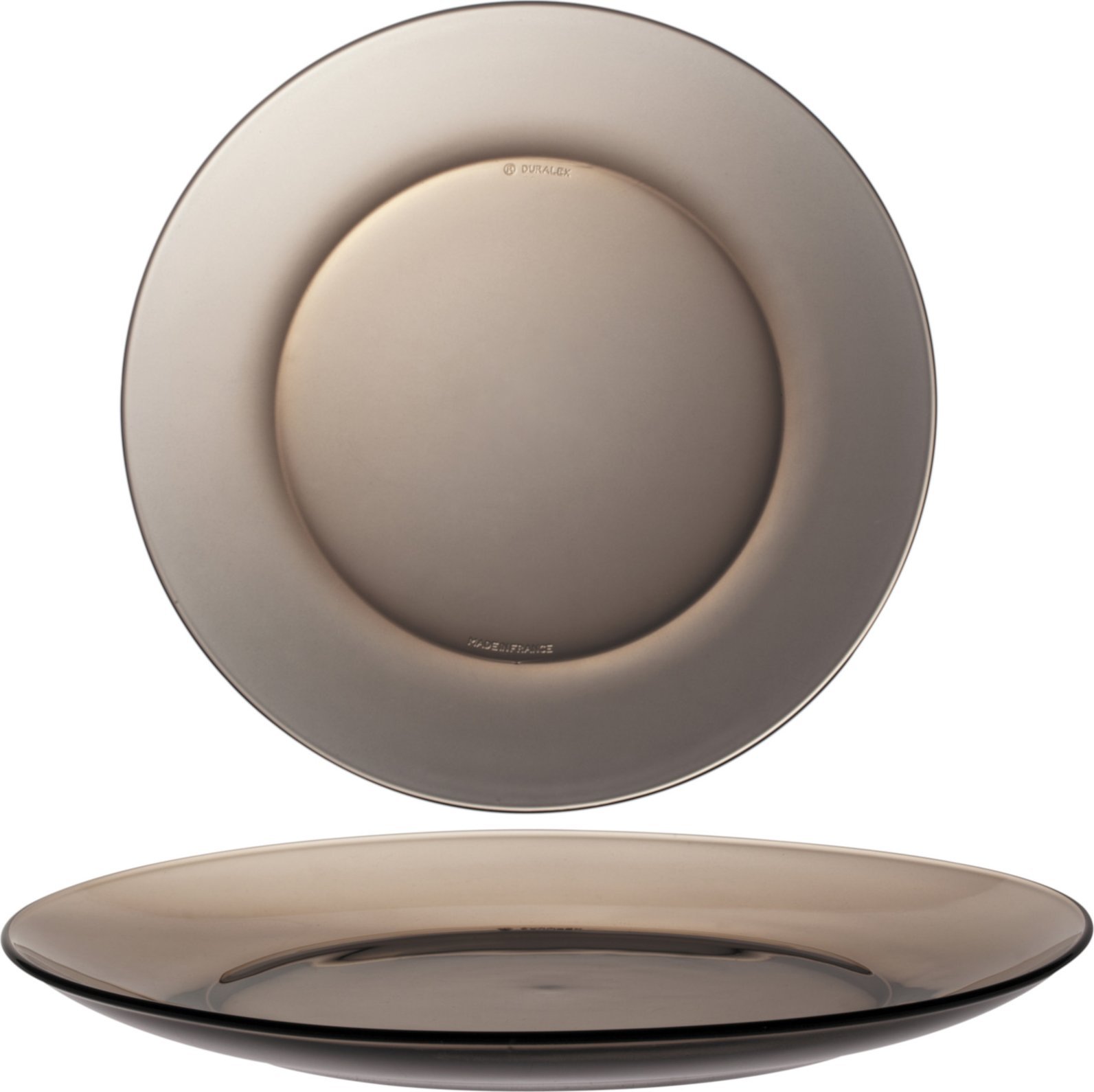 Duralex Talerz płytki Duralex LYS SEPIA brązowy 235 x 20 mm - zestaw 6 szt. Talerz płytki Duralex LYS SEPIA brązowy 235 x 20 mm - zestaw 6 szt.