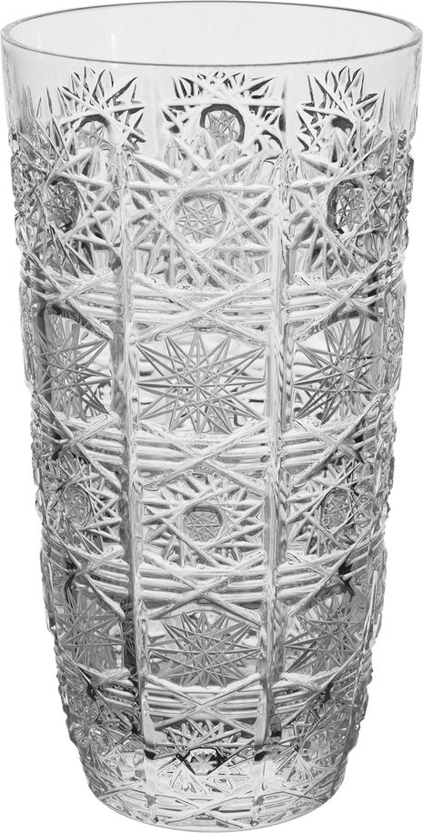 Bohemia Szklanka kryształowa 390ml gwiazdki Bohemia