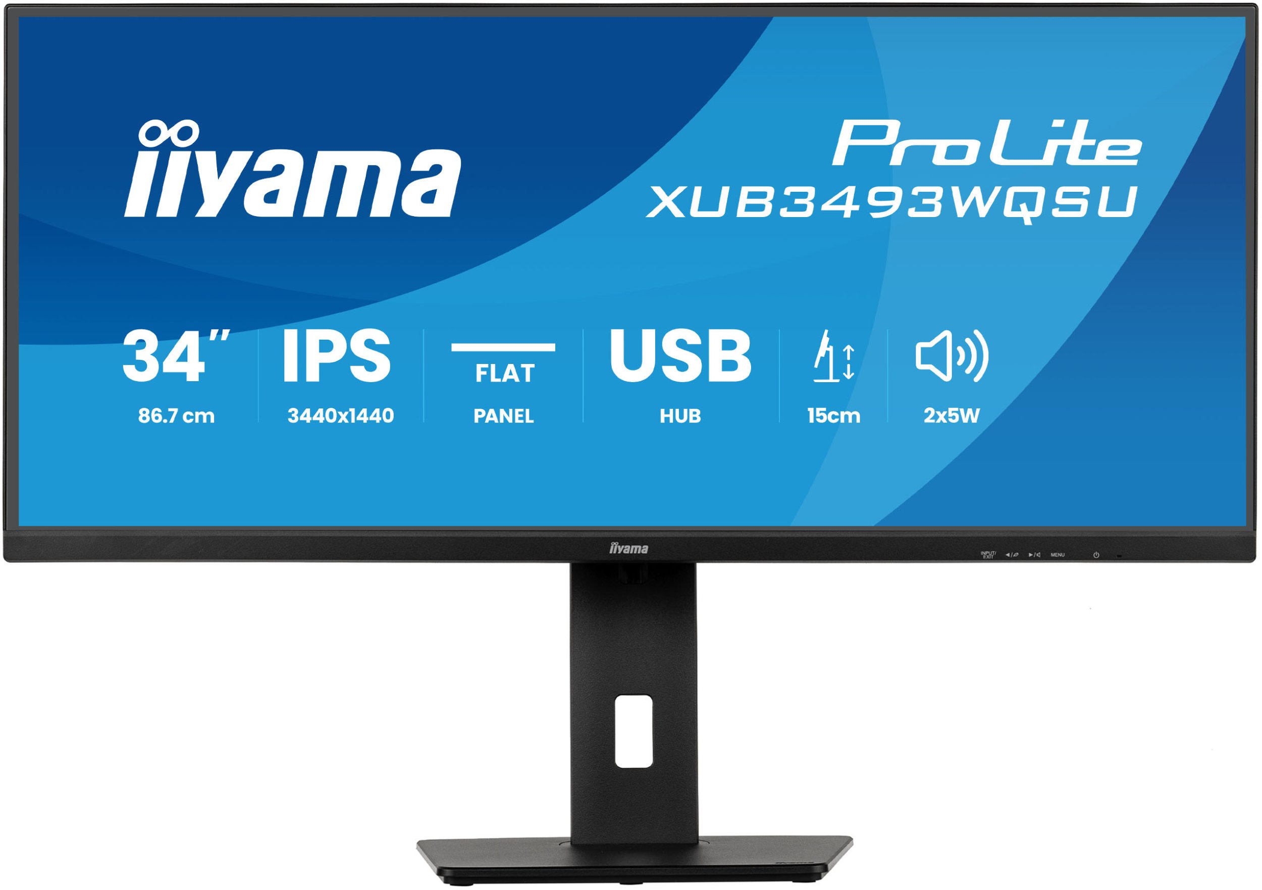 Monitor iiyama ProLite XUB3493WQSU-B6