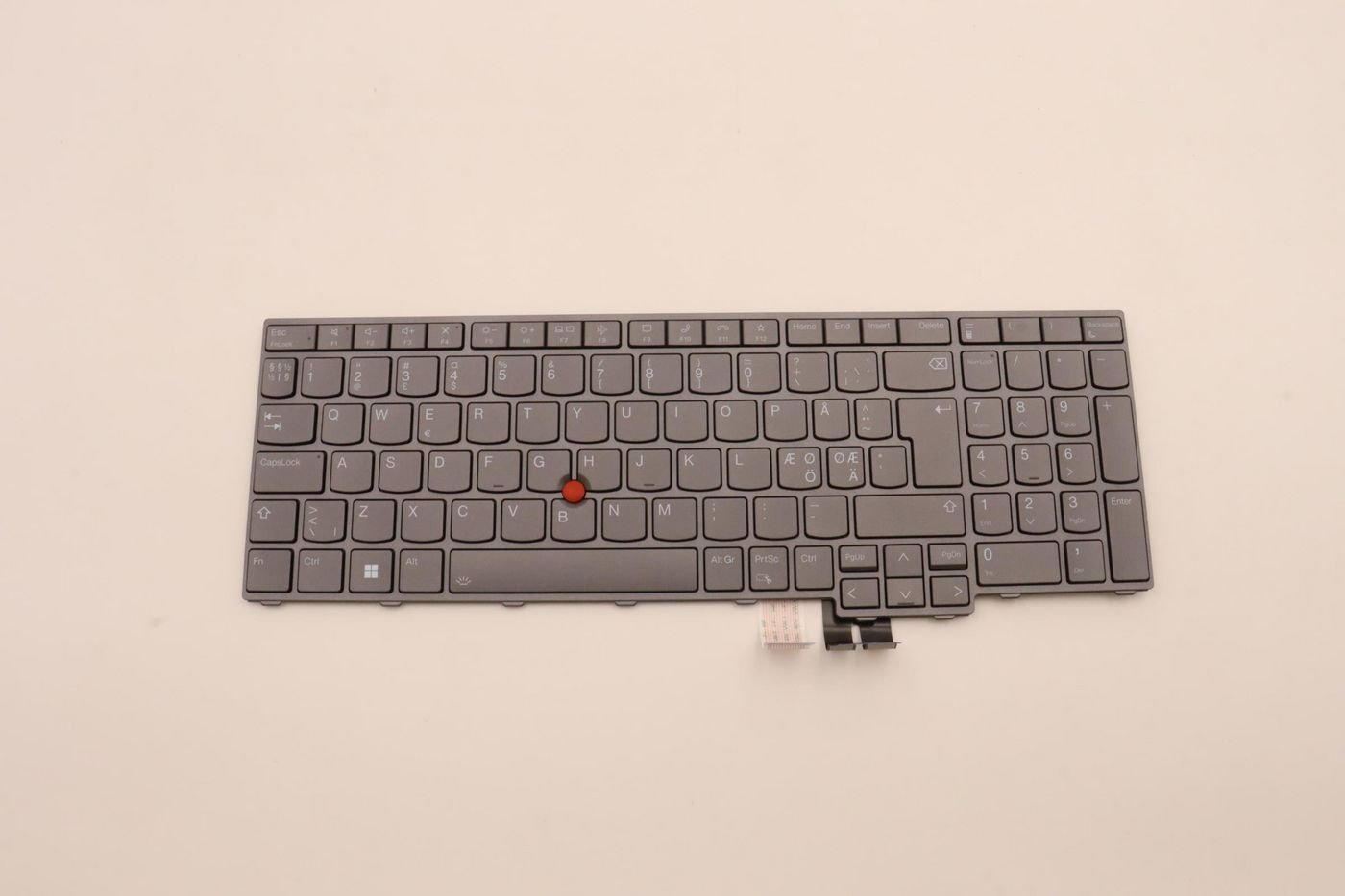 Nordic backlit keyboard for