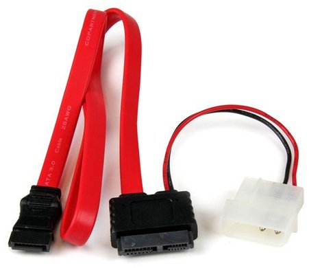 Startech.com 36in Slimline SATA Female -> SATA (SLSATAF36)