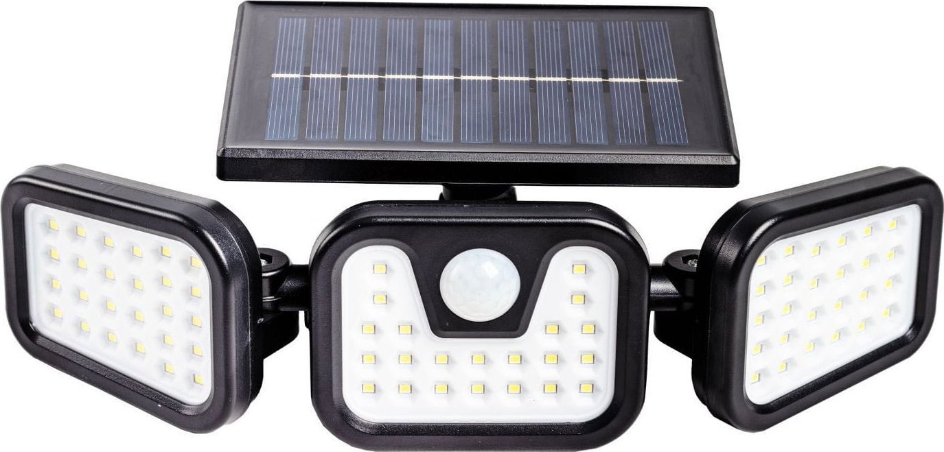 Lampa solarna ogrodowa LED z czujnikiem ruchu 4 tryby