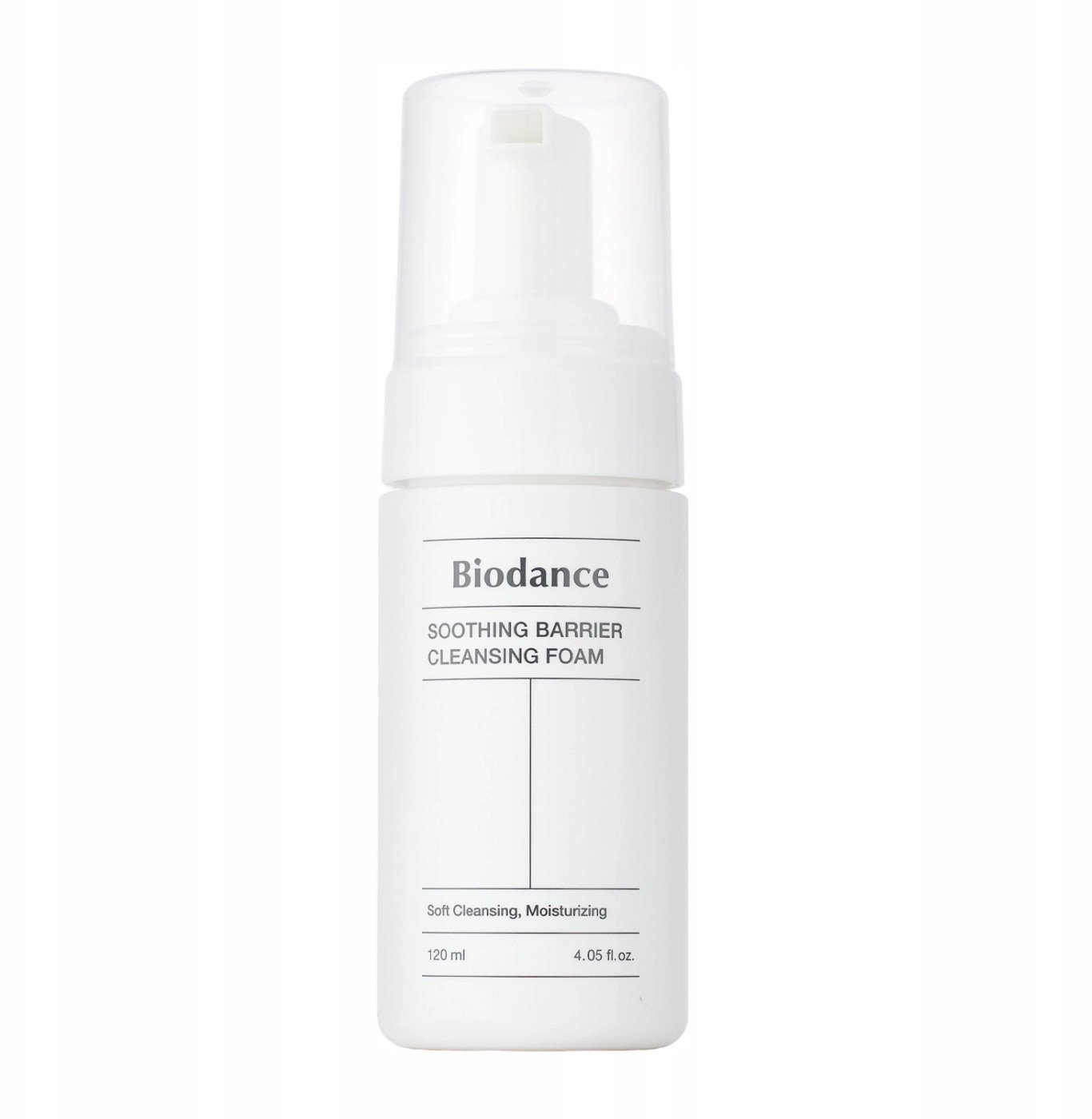BIODANCE_Soothing Barrier Cleansing Foam oczyszczająca pianka do twarzy 120ml