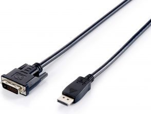 Kabel Equip DisplayPort - DVI-D 2m czarny (119336)
