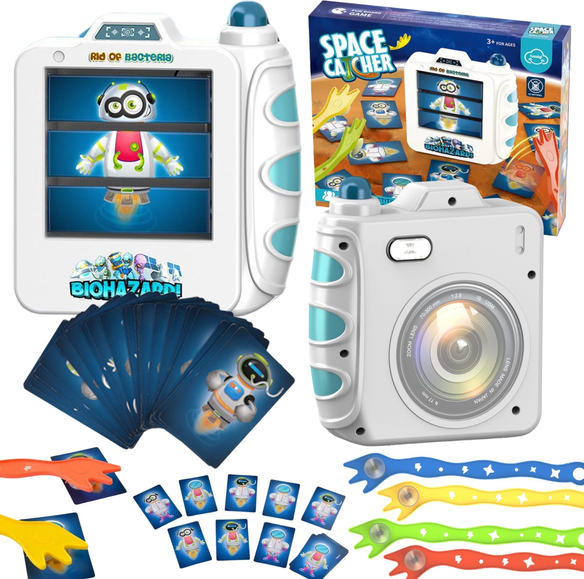 Swede Gra Zręcznościowa "Space Catcher" Astronauta Aparat Łapanie Kart Zestaw