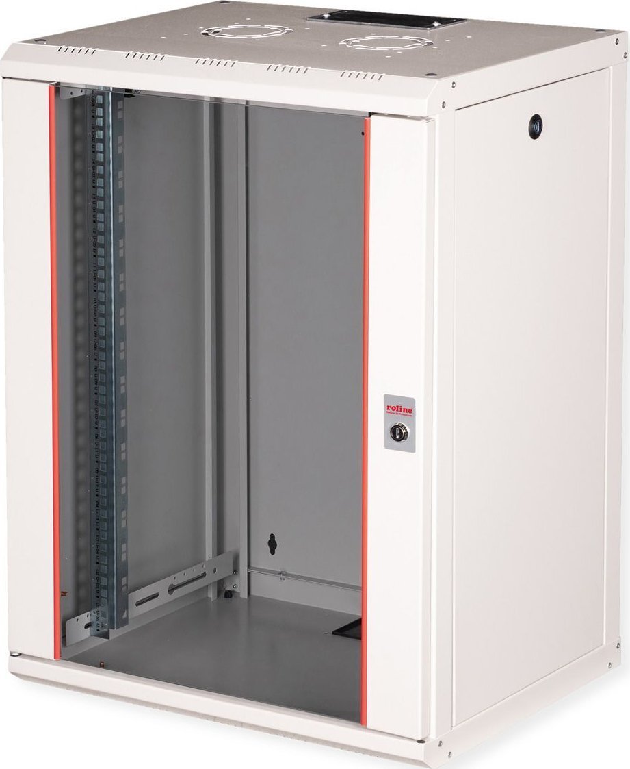 Roline ROLINE Wandgeh�use Pro 48,26cm 19Zoll 16 HE 600x450 BxT grau