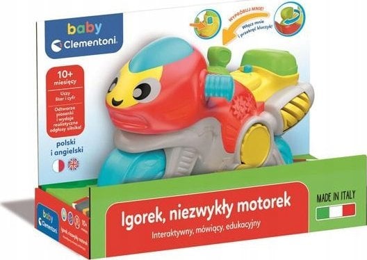 Clementoni Pojazd Igorek Niezwykły Motorek