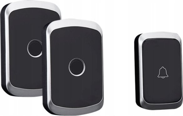 Spreest Dzwonek bezprzewodowy do drzwi + 2xOdbiornik 300m