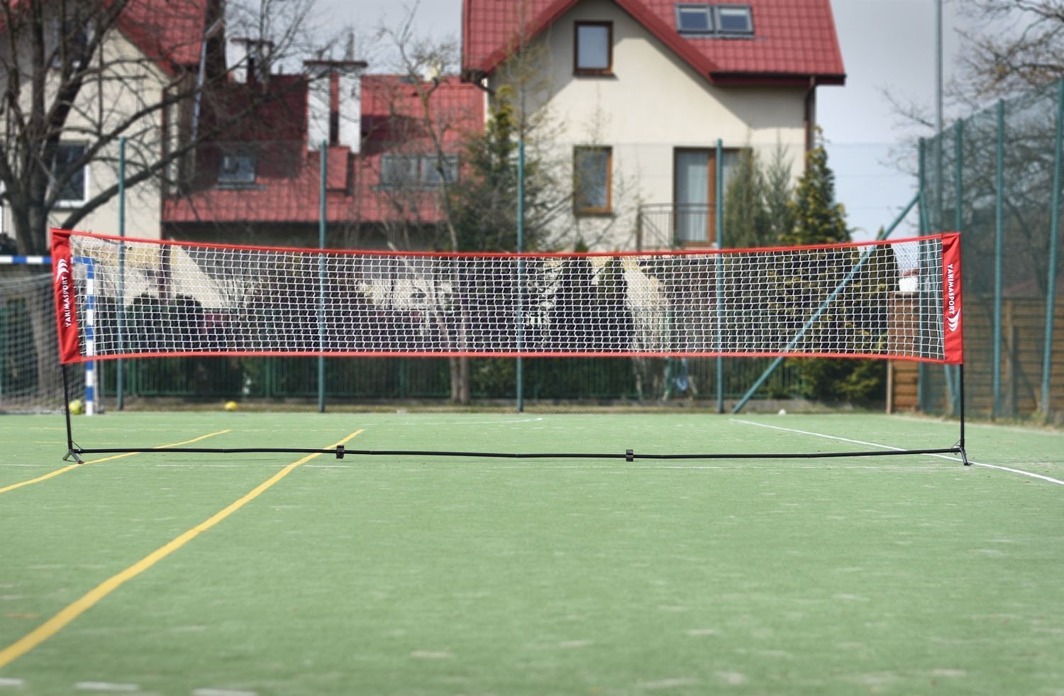 YakimaSport Zestaw do siatkonogi, siatkonoga 6x1,5m ELITE PRO indoor