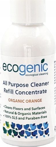 ECOGENIC Ecogenic* Refill uniwersalnego płynu do czyszcenia różnych powierzchni, Pomarańcza, 100 ml