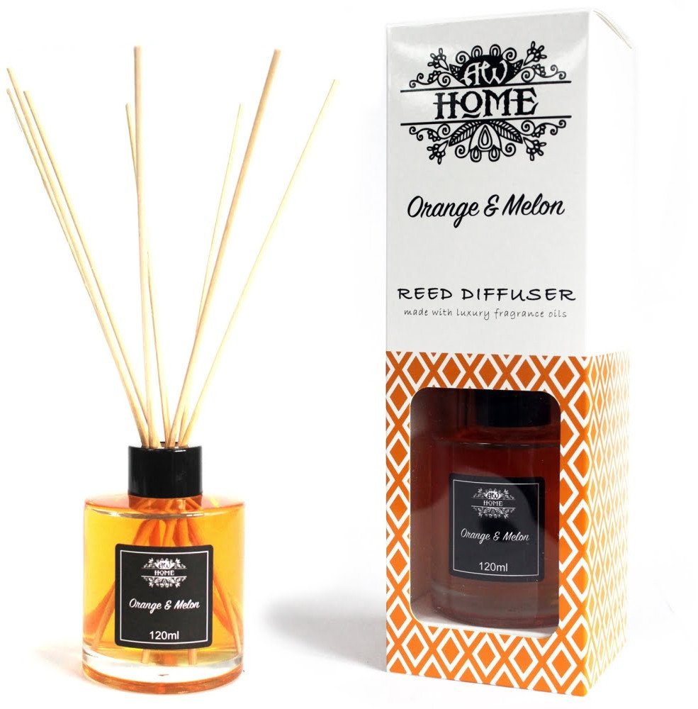 Dyfuzor zapachowy trzcinowy 120 ml - Pomarańcze i melon