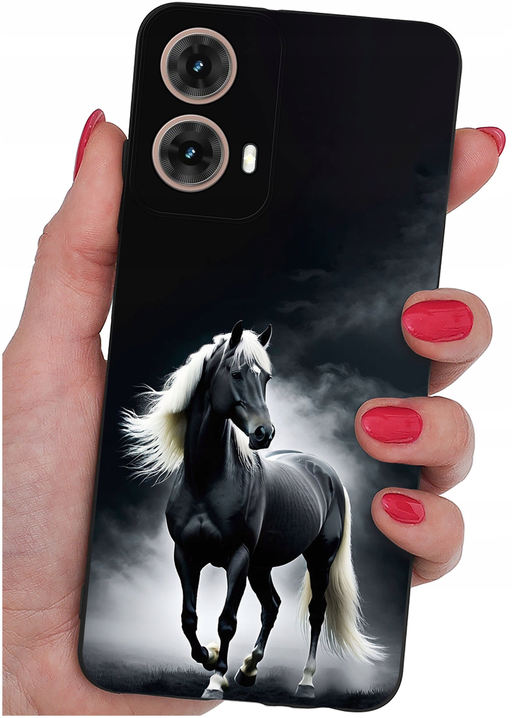 Etui do Motorola Moto G85 5G WZORY |SILIKONOWE MATT CASE