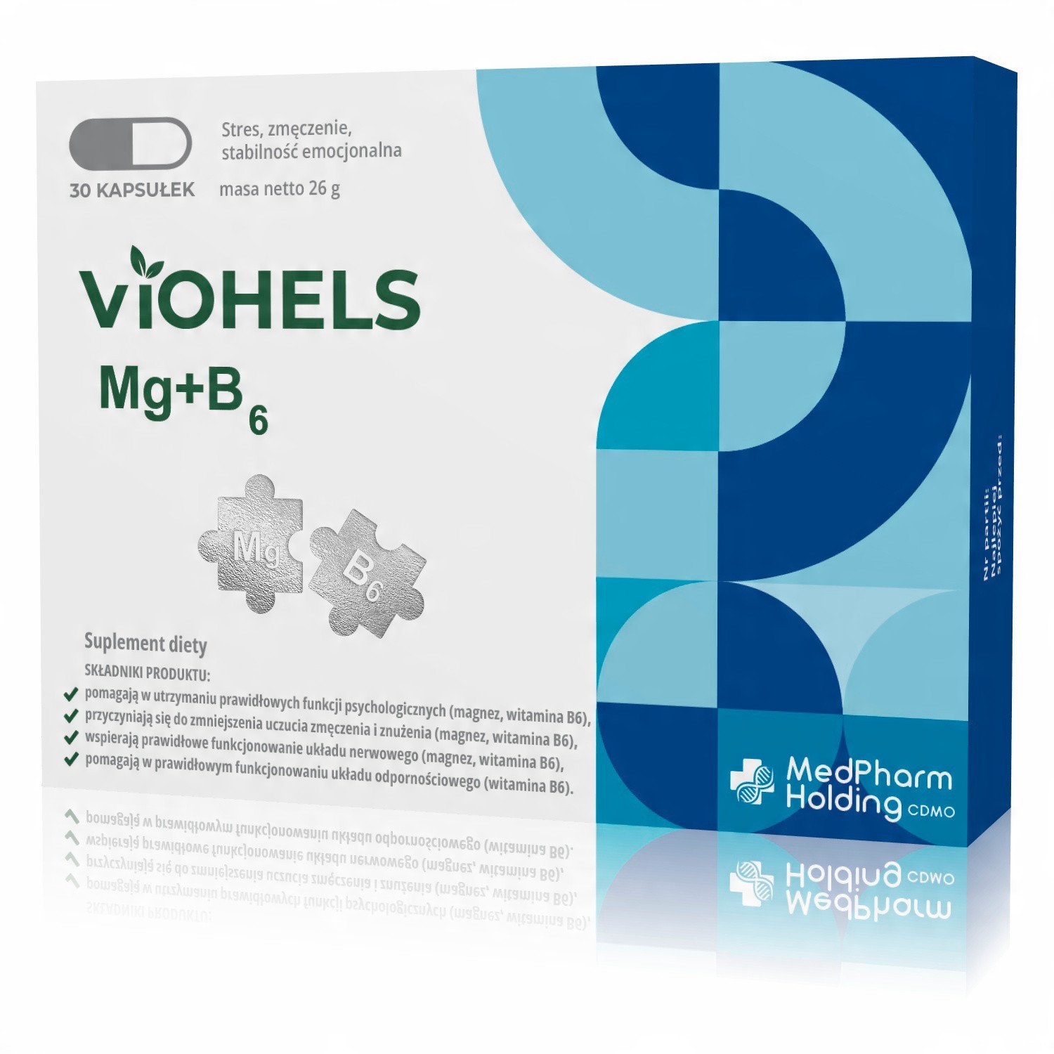 Magnez + B6 Viohels MFH30 Kaps one size