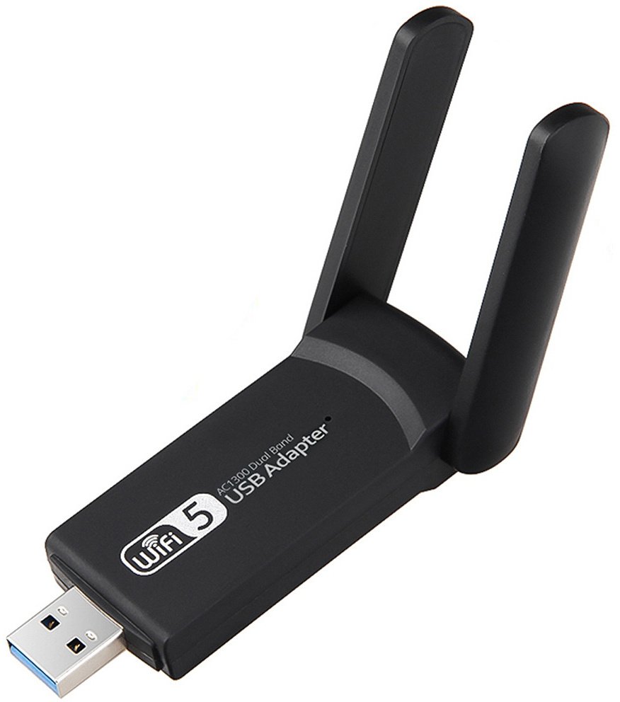 Karta sieciowa wi-fi adapter wifi usb 1300mbps dual