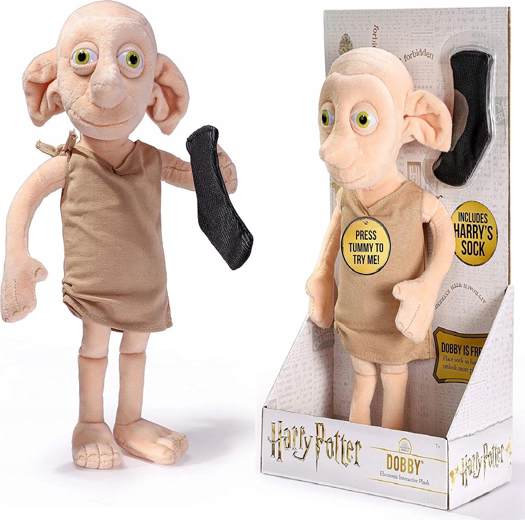 Noble Collection harry potter zgredek gadający 33cm maskotka dobby
