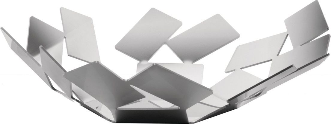 Alessi Kosz ze stali nierdzewnej, płytki, stalowy, mały (MT01)